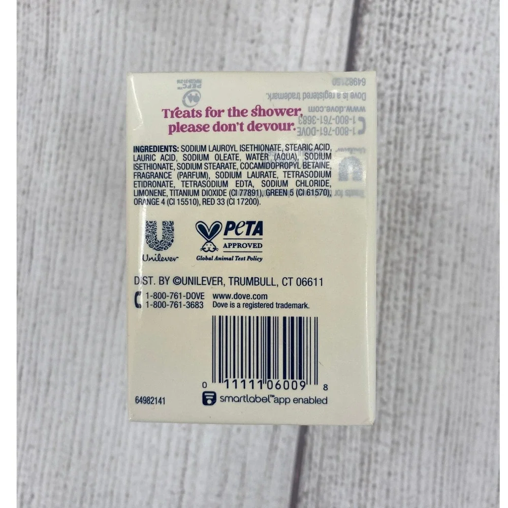 Dove Beauty Bar Frosted Plum Berry (8 Bars) Limited Edition Holiday 3.75 oz